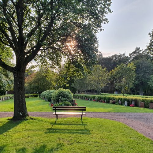 Kyrkogård, Norra kyrkogården, Kalmar, soffa