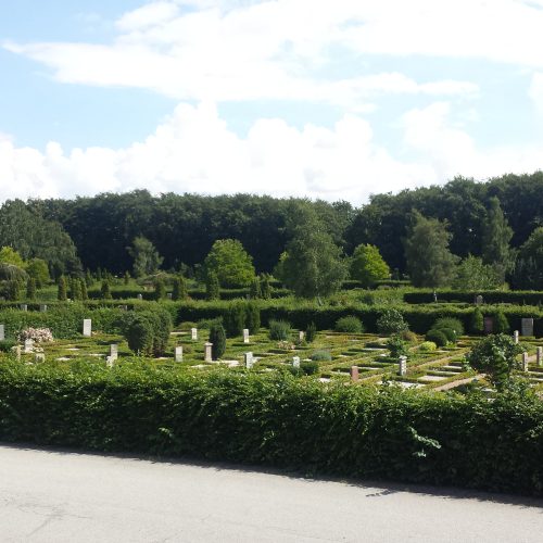 Kyrkogård, Östra kyrkogården, Malmö, landskap